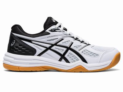 Zapatillas Deporte Asics UPCOURT 4 GRADE SCHOOL Niños Blancas Negras | CO-560198