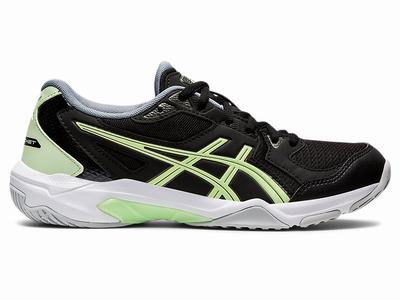 Zapatillas Indoor Asics GEL-ROCKET 10 Mujer Negras Amarillo | CO-403196