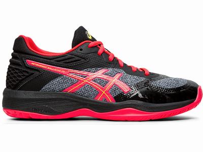 Zapatillas Indoor Asics NETBURNER BALLISTIC FF Mujer Negras Rosas | CO-421579