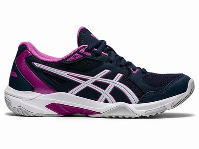 Zapatillas de Voleibol Asics GEL-ROCKET 10 Mujer Azules Blancas | CO-618397