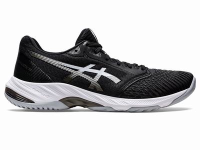 Zapatillas de Voleibol Asics NETBURNER BALLISTIC FF 3 Hombre Negras Blancas | CO-174852