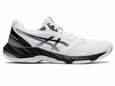 Zapatillas de Voleibol Asics NETBURNER BALLISTIC FF 3 Hombre Blancas Negras | CO-465870