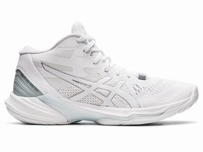 Zapatillas de Voleibol Asics SKY ELITE FF MT 2 Mujer Blancas Blancas | CO-923107