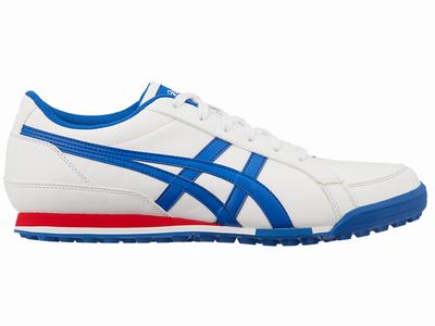 Zapatos de Golf Asics GEL-PRESHOT CLASSIC 3 Mujer Blancas Azul Real | CO-319640