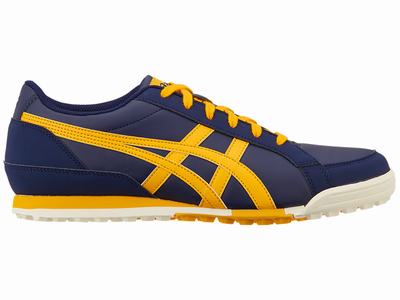 Zapatos de Golf Asics GEL-PRESHOT CLASSIC 3 Mujer Azul Marino Naranjas Flores | CO-873542