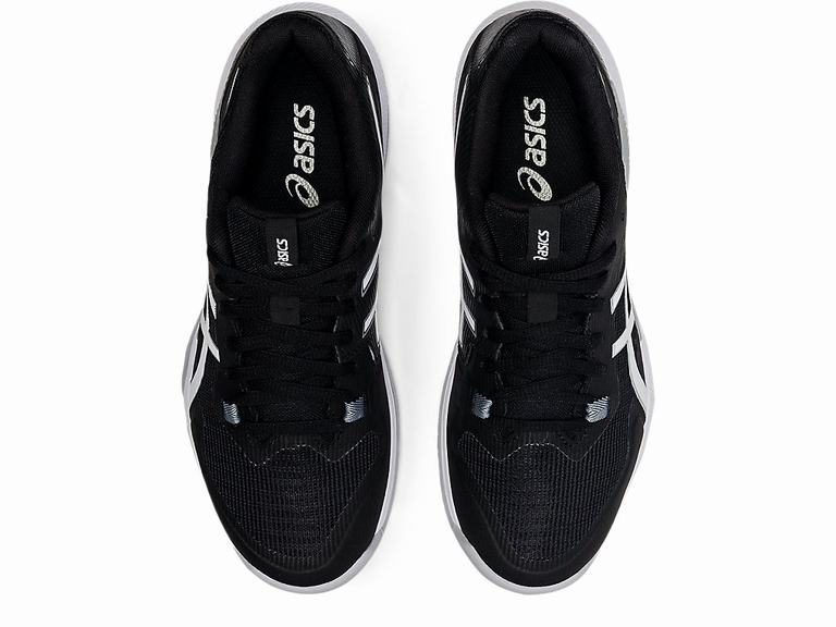 Zapatillas Indoor Asics GEL-TACTIC Mujer Negras Blancas | CO-917625