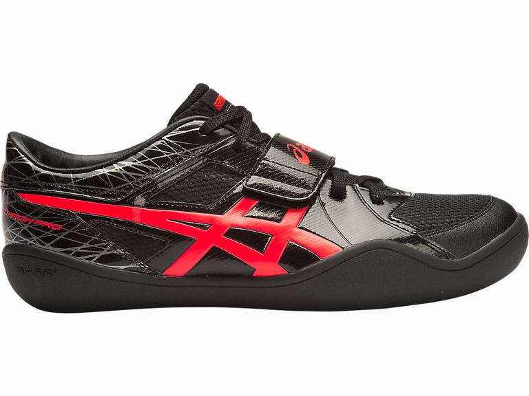 Zapatillas Indoor Asics THROW PRO Mujer Negras Coral | CO-982013