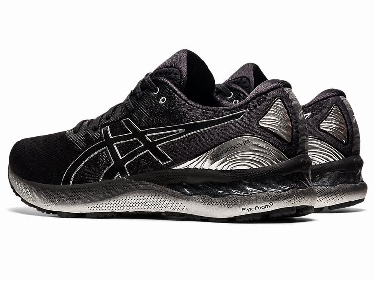 Zapatillas Running Asics Outlet - GEL-NIMBUS 24 Hombre Negras